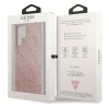 Чехол Guess 4G Glitter для Samsung Galaxy S22 Ultra Pink (GUHCS22LPCU4GLPI)