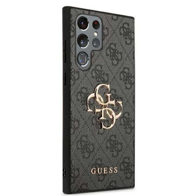 Чехол Guess 4G Big Metal Logo для Samsung Galaxy S22 Grey (GUHCS22L4GMGGR)