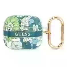 Чохол для навушників Guess Flower Strap Collection для AirPods 3 Green (GUA3HHFLN)