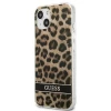 Чохол Guess Leopard для iPhone 13 Brown (GUHCP13MHSLEOW)