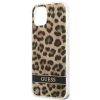 Чохол Guess Leopard для iPhone 13 Brown (GUHCP13MHSLEOW)