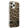 Чохол Guess Leopard для iPhone 13 Pro Brown (GUHCP13LHSLEOW)