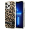 Чехол Guess Leopard для iPhone 13 Pro Max Brown (GUHCP13XHSLEOW)