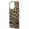 Чехол Guess Leopard для iPhone 13 Pro Max Brown (GUHCP13XHSLEOW)