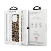 Чехол Guess Leopard для iPhone 13 Pro Max Brown (GUHCP13XHSLEOW)