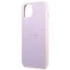 Чехол Guess Saffiano Hot Stamp & Metal Logo для iPhone 13 Purple (GUHCP13MPSASBPU)