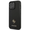 Чохол Guess Saffiano 4G Small Metal Logo для iPhone 13 Pro Max Black (GUHCP13XPS4MK)