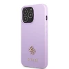 Чехол Guess Saffiano 4G Small Metal Logo для iPhone 13 Pro Purple (GUHCP13LPS4MU)