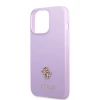 Чохол Guess Saffiano 4G Small Metal Logo для iPhone 13 Pro Purple (GUHCP13LPS4MU)
