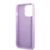 Чехол Guess Saffiano 4G Small Metal Logo для iPhone 13 Pro Max Purple (GUHCP13XPS4MU)
