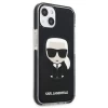 Чохол Karl Lagerfeld Iconik Karl для iPhone 13 mini Black (KLHCP13STPEIKK)