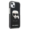 Чохол Karl Lagerfeld Iconik Karl для iPhone 13 Black (KLHCP13MTPEIKK)