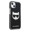 Чохол Karl Lagerfeld Choupette Head для iPhone 13 Black (KLHCP13MTPECK)