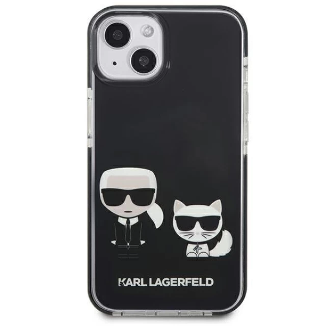 Чехол Karl Lagerfeld Karl & Choupette для iPhone 13 Black (KLHCP13MTPEKCK)