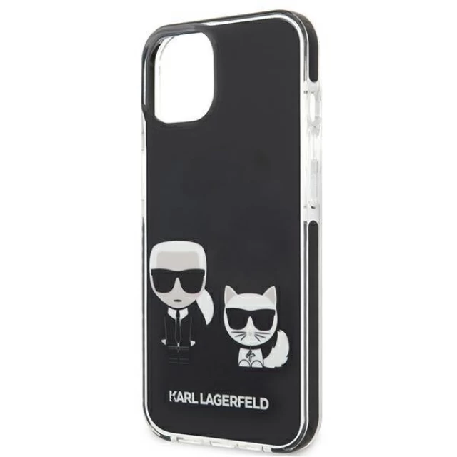 Чохол Karl Lagerfeld Karl & Choupette для iPhone 13 Black (KLHCP13MTPEKCK)