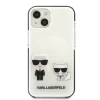 Чехол Karl Lagerfeld Karl & Choupette для iPhone 13 White (KLHCP13MTPEKCW)