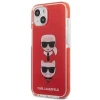 Чехол Karl Lagerfeld Karl & Choupette для iPhone 13 mini Red (KLHCP13STPE2TR)
