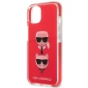 Чохол Karl Lagerfeld Karl & Choupette для iPhone 13 mini Red (KLHCP13STPE2TR)