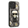 Чохол Karl Lagerfeld Flower Ikonik Karl для iPhone 13 | 13 Pro Grey (KLHCP13LPMNFIK1)