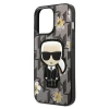Чехол Karl Lagerfeld Flower Ikonik Karl для iPhone 13 | 13 Pro Grey (KLHCP13LPMNFIK1)