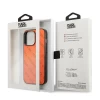 Чехол Karl Lagerfeld Perforated Allover для iPhone 13 Pro Max Orange (KLHCP13XPTLO)