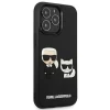 Чехол Karl Lagerfeld Karl & Choupette Iconik 3D для iPhone 13 | 13 Pro Black (KLHCP13L3DRKCK)