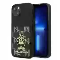 Чехол Karl Lagerfeld Karlimals Cardslot для iPhone 13 Black (KLHCP13MCANCNK)
