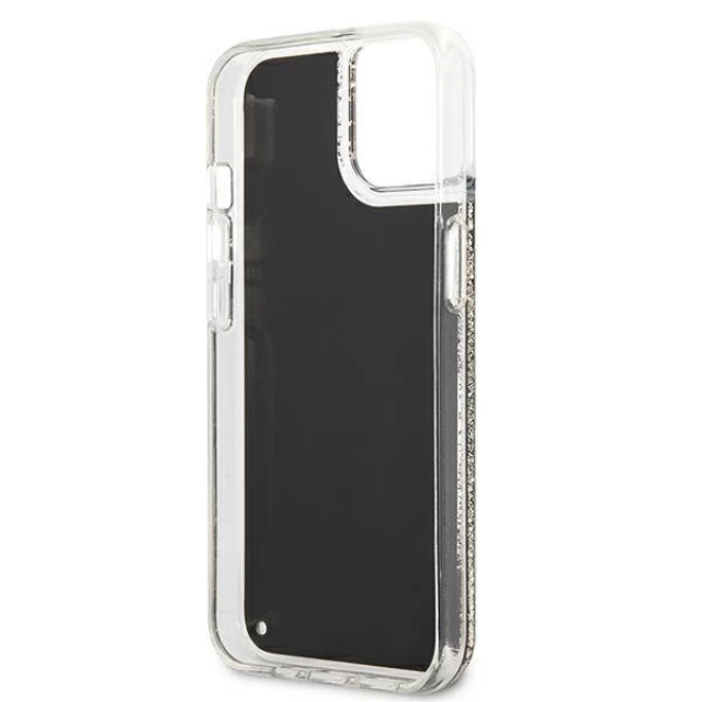 Чехол Karl Lagerfeld Liquid Glitter Gatsby для iPhone 13 mini Black (KLHCP13SLGGKBK)