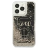Чохол Karl Lagerfeld Liquid Glitter Gatsby для iPhone 13 | 13 Pro Black (KLHCP13LLGGKBK)