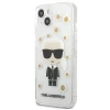 Чехол Karl Lagerfeld Iconik Karl для iPhone 13 mini Clear (KLHCP13SHFLT)