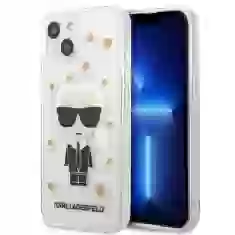 Чехол Karl Lagerfeld Iconik Karl для iPhone 13 Clear (KLHCP13MHFLT)