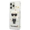 Чохол Karl Lagerfeld Iconik Karl для iPhone 13 | 13 Pro Clear (KLHCP13LHFLT)