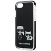 Чехол Karl Lagerfeld Karl & Choupette для iPhone SE 2022/SE 2020 | 8 | 7 Black (KLHCI8TPEKCK)