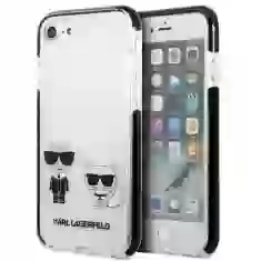 Чохол Karl Lagerfeld Karl & Choupette для iPhone SE 2022/SE 2020 | 8 | 7 White (KLHCI8TPEKCW)