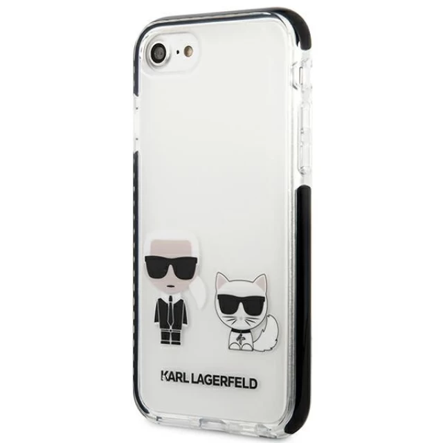 Чохол Karl Lagerfeld Karl & Choupette для iPhone SE 2022/SE 2020 | 8 | 7 White (KLHCI8TPEKCW)