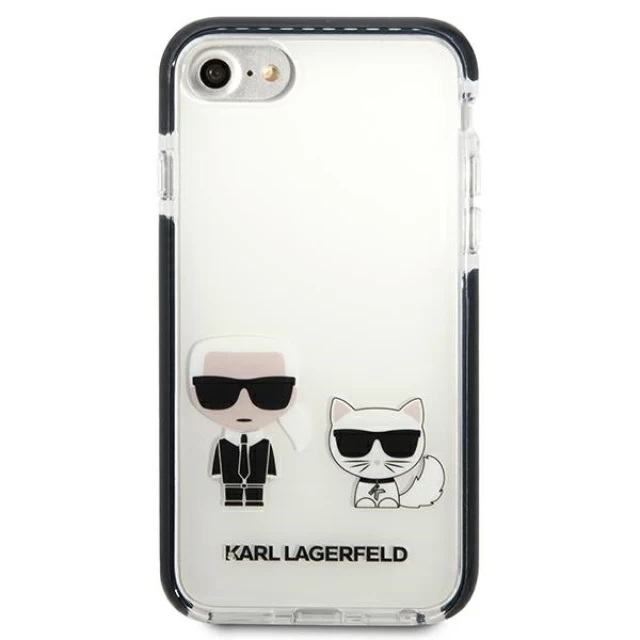 Чохол Karl Lagerfeld Karl & Choupette для iPhone SE 2022/SE 2020 | 8 | 7 White (KLHCI8TPEKCW)