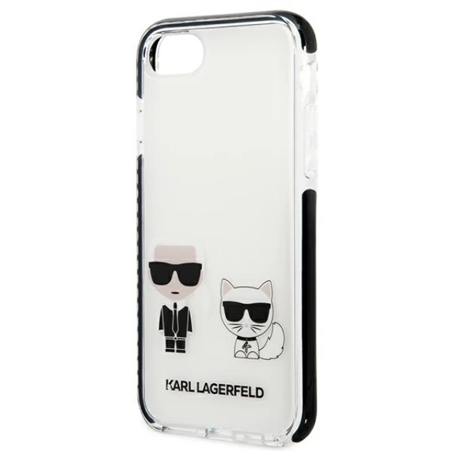 Чехол Karl Lagerfeld Karl & Choupette для iPhone SE 2022/SE 2020 | 8 | 7 White (KLHCI8TPEKCW)