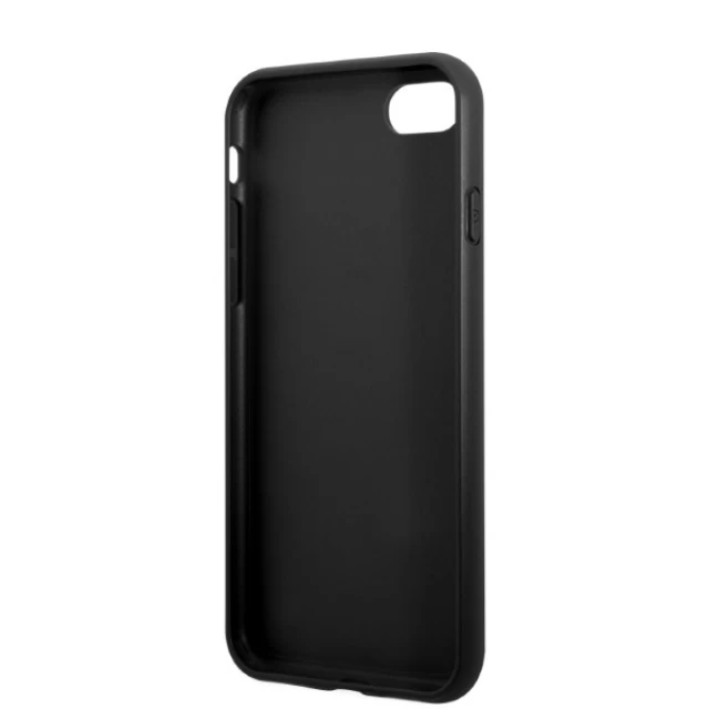 Чехол Guess Saffiano Strap для iPhone SE 2022/SE 2020 | 8 | 7 Black (GUHCI8PSASBBK)