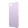 Чехол Guess Saffiano Hot Stamp & Metal Logo для iPhone SE 2022/SE 2020 | 8 | 7 Purple (GUHCI8PSASBPU)