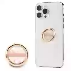 Кільце-тримач для смартфона Guess Marble Pink (GURSHCHMAP)