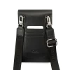 Чохол-сумка Karl Lagerfeld Embossed Ikonik Karl & Choupette 17.5сm x 11.7cm Black (KLWBSAKCHSK)
