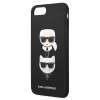 Чохол Karl Lagerfeld Saffiano Karl & Choupette Head для iPhone 7 | 8 Plus Black (KLHCI8LSAKICKCBK)