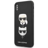 Чохол Karl Lagerfeld Saffiano Karl & Choupette Head для iPhone 11 Pro Black (KLHCI65SAKICKCBK)
