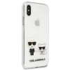 Чохол Karl Lagerfeld Karl & Choupette для iPhone XS Max Transparent (KLHCI65CKTR)