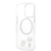 Чохол Karl Lagerfeld Karl & Choupette Aluminium для iPhone 13 | 13 Pro Transparent with MagSafe (KLHMP13LHKCT)