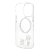 Чохол Karl Lagerfeld Karl & Choupette Aluminium для iPhone 13 Pro Max Transparent with MagSafe (KLHMP13XHKCT)