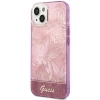 Чохол Guess Jungle Collection для iPhone 14 Pink (GUHCP14SHGJGHP)