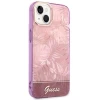 Чохол Guess Jungle Collection для iPhone 14 Pink (GUHCP14SHGJGHP)