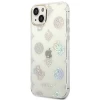 Чехол Guess Peony Glitter для iPhone 14 Plus Transparent (GUHCP14MHTPPTH)