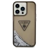 Чехол Guess Liquid Glitter Palm Collection для iPhone 14 Pro Black (GUHCP14LLFCTPK)